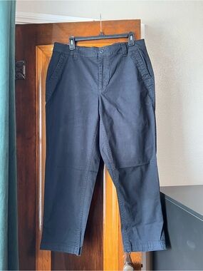 Old Navy Black Women's OG Chino Pants - Straight Leg